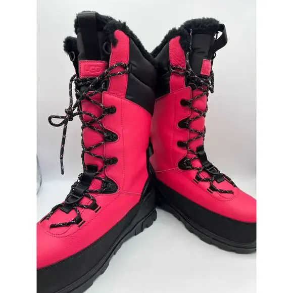 UGG Shasta Boot Tall Pink Glow Gore-Tex 1151850 Size 10W/9M New - Picture 6 of 16